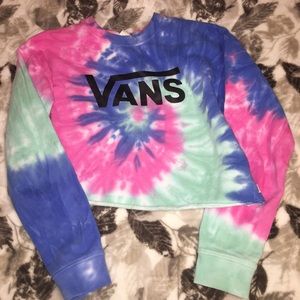 Vans crop top sweatshirt